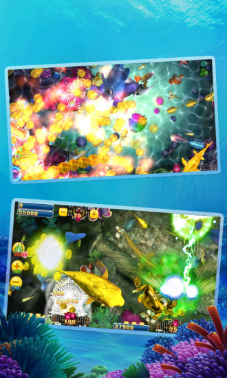 金蟾捕鱼电玩游戏